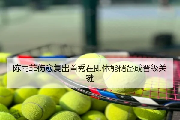 陈雨菲伤愈复出首秀在即体能储备成晋级关键